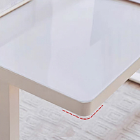 Bureau debout électrique réglable en hauteur avec dessus en verre trempé Mobilier moderne pour le bureau et la maison