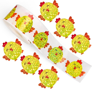 Étiquettes adhésives personnalisées résistantes à l'eau, imprimées sur mesure, découpées, rondes, en papier kraft, pour emballages - Product Image 6