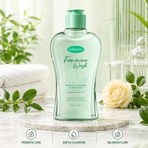 คอร์เมซิค OEM 110 มล. ผลิตภัณฑ์ทำความสะอาดจุดซ่อนเร้นสำหรับผู้หญิง ดูแลสุขภาพจุดซ่อนเร้น ปลอดภัย ไร้สารพิษ ผลิตภัณฑ์จากธรรมชาติ ได้รับรองฮาลาล วีแกน - Product Image 2