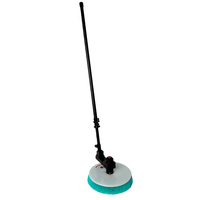 Brosse rotative à double tête pour nettoyage photovoltaïque, brosse ronde, brosse à disque, brosse de nettoyage pour panneaux solaires