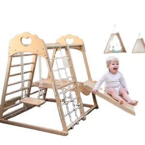 Meubles de salon équipement de gymnastique jouets de plein air jouets d'escalade en bois Montessori pour les tout-petits