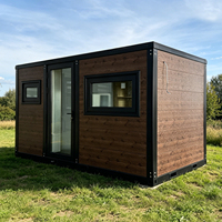 Solution de bureau portable pour villas avec construction en acier et panneaux sandwich