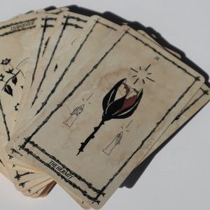 ไพ่ทาโรต์สำหรับทั้งด้านหน้าและด้านหลังทั้งสองด้านพิมพ์ลายขอบทองด้วยกระดาษพรีเมียมคุณภาพ - Product Image 6