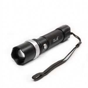 High Power Long Shot White LED Tactical Flashlight with <b>Remote</b> <b>Switch</b>, Rechargeable Flashlight with Strong Light Function - Product Image 2