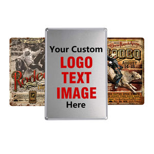 Tanda logam berbentuk spesial cetak UV personal Poster dinding garasi antik tanda plak pelat logam mobil sepeda motor klasik Retro - Product Image 3