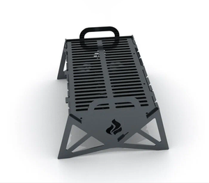 Fourneau en métal durable grillant la <span class=keywords><strong>cheminée</strong></span> extérieure de foyer de chauffage <span class=keywords><strong>pour</strong></span> l'espace vital extérieur - Product Image 2
