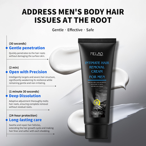 Fabricants de crème dépilatoire à marque privée, bras, jambes, poitrine et zone pubienne, crème dépilatoire pour hommes - Product Image 4