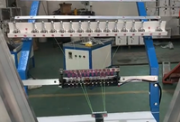 Machine à fil de trame à double broche entièrement automatique HF-L1078 avec composants de base de moteur de qualité supérieure