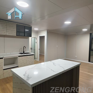 <span class=keywords><strong>Maison</strong></span> conteneur expansible préfabriquée en entrepôt pour immeubles de bureaux Hôtels et centres de villégiature-<span class=keywords><strong>Panneau</strong></span> sandwich en acier Design moderne - Product Image 2