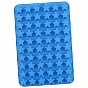 Molde de silicona de 60 cavidades con forma de estrella para chocolate, utensilios de cocina para hornear, bandejas de resina para hielo, molde de gomitas de grado alimenticio OEM/ODM - Product Image 3