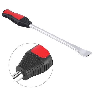 <b>Tire</b> <b>Lever</b> Hand Tool For <b>Motorcycle</b> <b>Tire</b> Repair Reinforced Steel Pry Bar With Red Grip Handle - Product Image 3