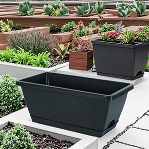 <span class=keywords><strong>Maceta</strong></span> <span class=keywords><strong>Cuadrada</strong></span> de Plástico Ligera, Duradera y Económica, Estilo Japandi, Moderno, Vintage, Minimalista, Clásico, Novedoso, Bohemio - Product Image 6