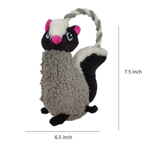 Peluche de renard des marais pour <span class=keywords><strong>chien</strong></span>, jouet couineur pour l'entraînement et le jeu des chiots - Product Image 4