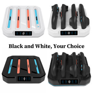 Station de charge pour Nintendo Switch 2 <span class=keywords><strong>Joy</strong></span>-<span class=keywords><strong>Con</strong></span> Chargeur avec indicateur lumineux à écran tactile Couleur RVB Charge 4 <span class=keywords><strong>Joy</strong></span>-<span class=keywords><strong>Con</strong></span> Simultanément - Product Image 3