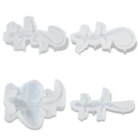 DUMO NOUVEAU Animal Lézard Molde de Silicona Para Velas DIY 3D lézard Goutte Caoutchouc Moule Silicone