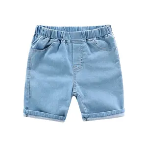 Kinder Shorts Jungen Denim Kurze Hosen Sommer Jeans Mädchen Shorts Kinder Strand Baumwolle Casual Jungen Shorts Kinder Kleidung