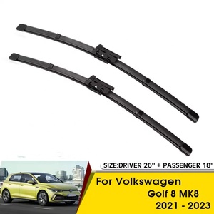 Spazzola Tergicristallo Anteriore per Auto, Gomma Tergicristallo per Volkswagen <span class=keywords><strong>Golf</strong></span> 8 MK8 2021-2023 - Product Image 6