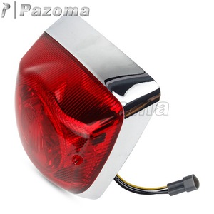 Fanale posteriore moto fanale posteriore per PIAGGIO 50 <span class=keywords><strong>125</strong></span> 150 <span class=keywords><strong>LX</strong></span> S 4T 4V 2005-2014 12v rosso freno Stop fanale posteriore luci - Product Image 3