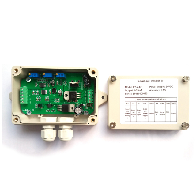 Chinese Hot Seller Load Cell signal Amplifier 4-20mA, 0-5V, 0-10V Output Load Cell Converter
