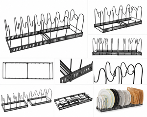 Organisateur de rangement pratique et moderne à un seul niveau, non pliable, en acier au carbone, durable, multifonction, taille standard - Product Image 3