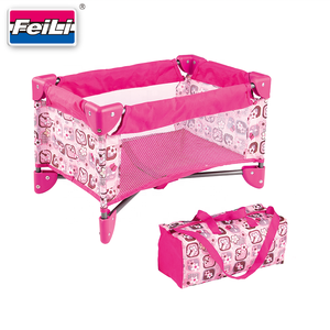 Игрушки Feili, лидер продаж, Интернет-магазин, складные детские куклы, кроватки и лежанки с сумкой, Детская кукла, манеж, аксессуары для кукол - Product Image 2
