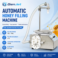 Machine de remplissage automatique de miel avec pompe à engrenages pour liquides, équipement de pesage pour sirop, huile, sauce et produits visqueux, capacité 10 kg
