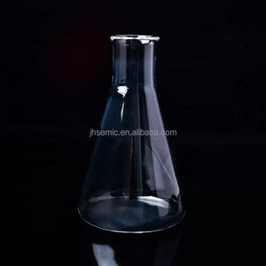 ขวดควอตซ์สามเหลี่ยมใส ทนความร้อนสูง ผลิตจากโรงงาน - Product Image 5