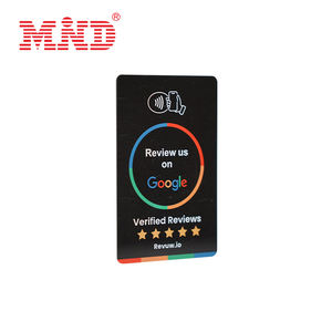 Tarjeta inteligente NFC de alta seguridad Google Review Links RFID 13,56 Mhz Uso corporativo - Product Image 3