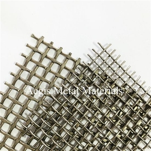 Maille de fil métallique tissé en acier inoxydable 304 laminé avec verre pour la décoration - Product Image 1