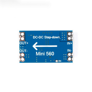 มินิ 560 ดีซี ดีซี คอนเวอร์เตอร์ 30 มม. X 18 มม. 5A แรงดันไฟฟ้าขาออกแบบปรับได้ บอร์ดเมาท์โมดูลจ่ายไฟ - Product Image 2