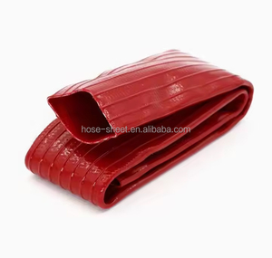 Manguera de Agua Plana de PVC WP de 4 bar ISO de Alta Calidad, Azul, para Irrigación, Tuberí<span class=keywords><strong>a</strong></span> de Agua de 3 Pulgadas, Tubo de Desagüe - Product Image 5