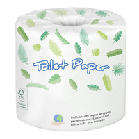 Papier toilette en bambou doux à 4 plis, personnalisé, vente en gros d'usine, rouleau de papier toilette jetable de haute qualité