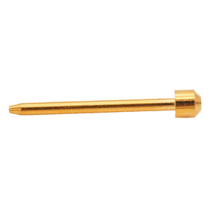 <b>Copper</b> Solder Pin Connector Male Gold Plated 0.3100 Specification For Customized Electronics Applications - Product Image 4