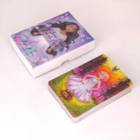 Cartas de Tarot Personalizadas para Niños, Juego de Cartas de Oráculo para Sanación Espiritual con Guía, Acuarela Morada
