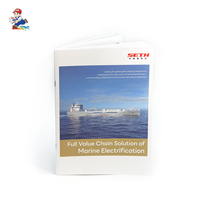 Service d'impression numérique de rapports annuels et mensuels, manuels de produits et brochures, avec reliure agrafée, sur papier de haute qualité