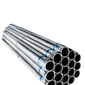 Popular wholesale hot dip galvanized steel tube 1 1/2 con copla round barq carbon tube supplier