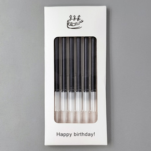 Bougies d'<span class=keywords><strong>anniversaire</strong></span> droites métalliques de 5 mm de diamètre, en promotion, pour la décoration spéciale de gâteaux - Product Image 6