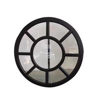 Ventana Redonda Fija de Aluminio - Diseño Circular Moderno para Casas de Campo y Fachadas de Viviendas, Insonorizada