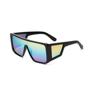 <span class=keywords><strong>Occhiali</strong></span> <span class=keywords><strong>da</strong></span> <span class=keywords><strong>Sole</strong></span> Oversize con Montatura Grande, Stile Punk e Personalità, Moda Coreana, <span class=keywords><strong>Occhiali</strong></span> Quadrati Grandi per Uomo e Donna - Product Image 1