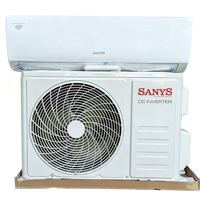 Pompe à chaleur R32 Sanys 9000 BTU 1P Inverter, climatiseur split, refroidissement et chauffage, WiFi, pour maison, chambre, bureau, montage mural