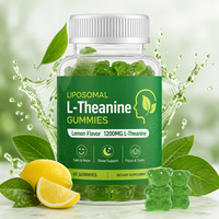 Gummies à la L-Théanine avec Glycinate de Magnésium pour le Soutien du Sommeil et la Relaxation Apaisante, Saveur Citron Végétalienne, Étiquette Privée Personnalisée, Vente en Gros