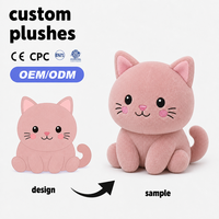 Boneka Squishy Custom, Boneka Teddy Bear Bulu Lembut, Boneka Hewan Isi Lembut, OEM/ODM untuk Hadiah Anak, Dekorasi Rumah, Grosir