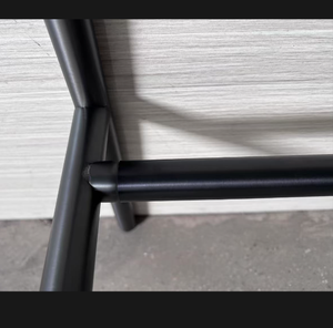 Cadre en acier dans un banc de bassin noir mat Suite minimaliste Appartement Coiffeuse Composant <span class=keywords><strong>Bureau</strong></span> Vanity <span class=keywords><strong>Console</strong></span> Hauteur réglable - Product Image 5