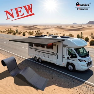 Auvent solaire rétractable flexible Awnlux SA5900 CIGS 650W - Protection solaire imperméable et résistante aux UV pour <span class=keywords><strong>caravane</strong></span> - Product Image 1