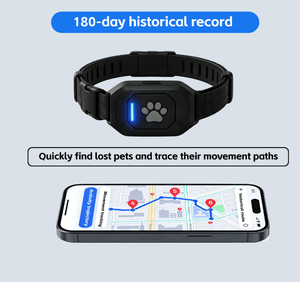 Suivi GPS léger et rechargeable pour chien et chat, longue durée de vie de la batterie, suivi en temps réel, étanche IP67, plastique, pas besoin d'<span class=keywords><strong>abonnement</strong></span> - Product Image 2