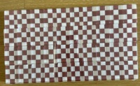 Jeu de Mahjong américain en acrylique ivoire, 166 tuiles, design de luxe à couches, jeu de table neutre pour collectionneur avec étui
