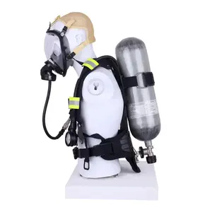 Offre Spéciale 6,8l SCBA Air comprimé appareil de respiration, fabrication de cylindre en Fiber de carbone alimentation en Air respiration