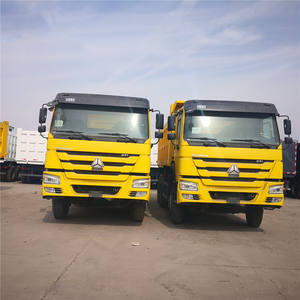 Camion à benne basculante d'occasion Sinotruk Howo In Trucks 336Hp 8X4 Zimbabwe Sino 6X4 pour les ventes - Product Image 3