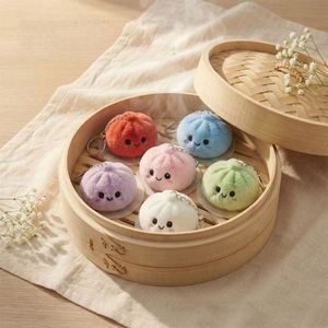Nouvel Arrivage Mignon Petit Chou-fleur en Peluche Doux Écologique Durable Anti-stress Squishy Porte-clés Décoration Cadeau - Product Image 5