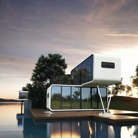 Beach Hotel Homestay Prefabricado Container House Space Modular Hangfa Apple Cabin para vivir y trabajar